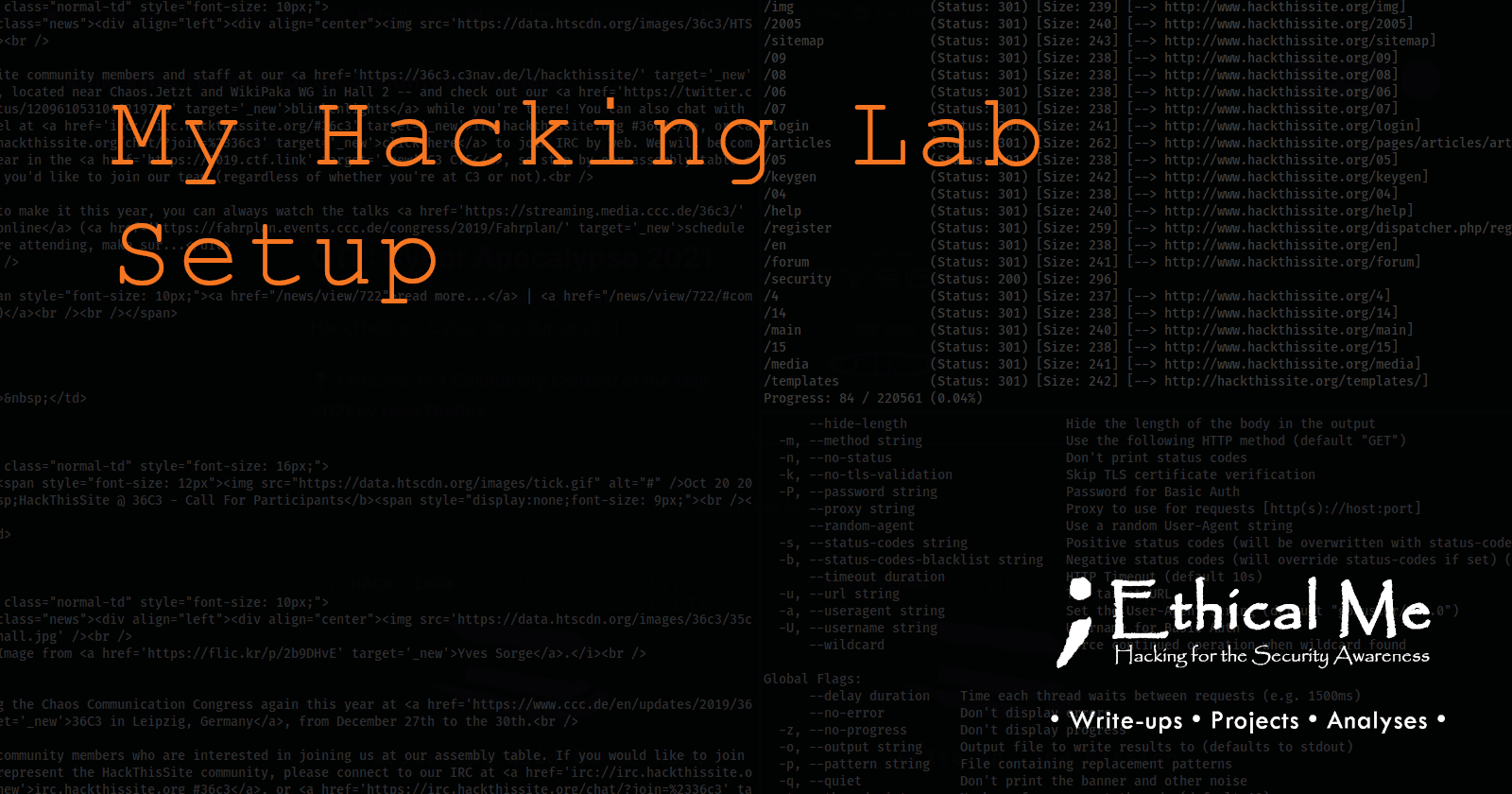 My Hacking Lab Setup